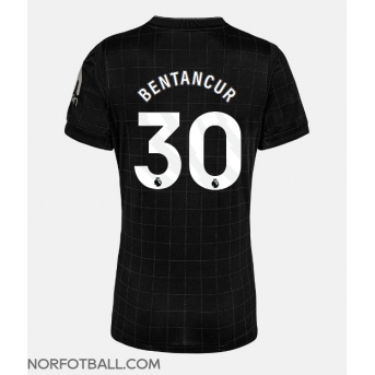 Billige Fotballdrakt Tottenham Hotspur Rodrigo Bentancur #30 Replika Bortedrakt Dame 2025-26 Kortermet